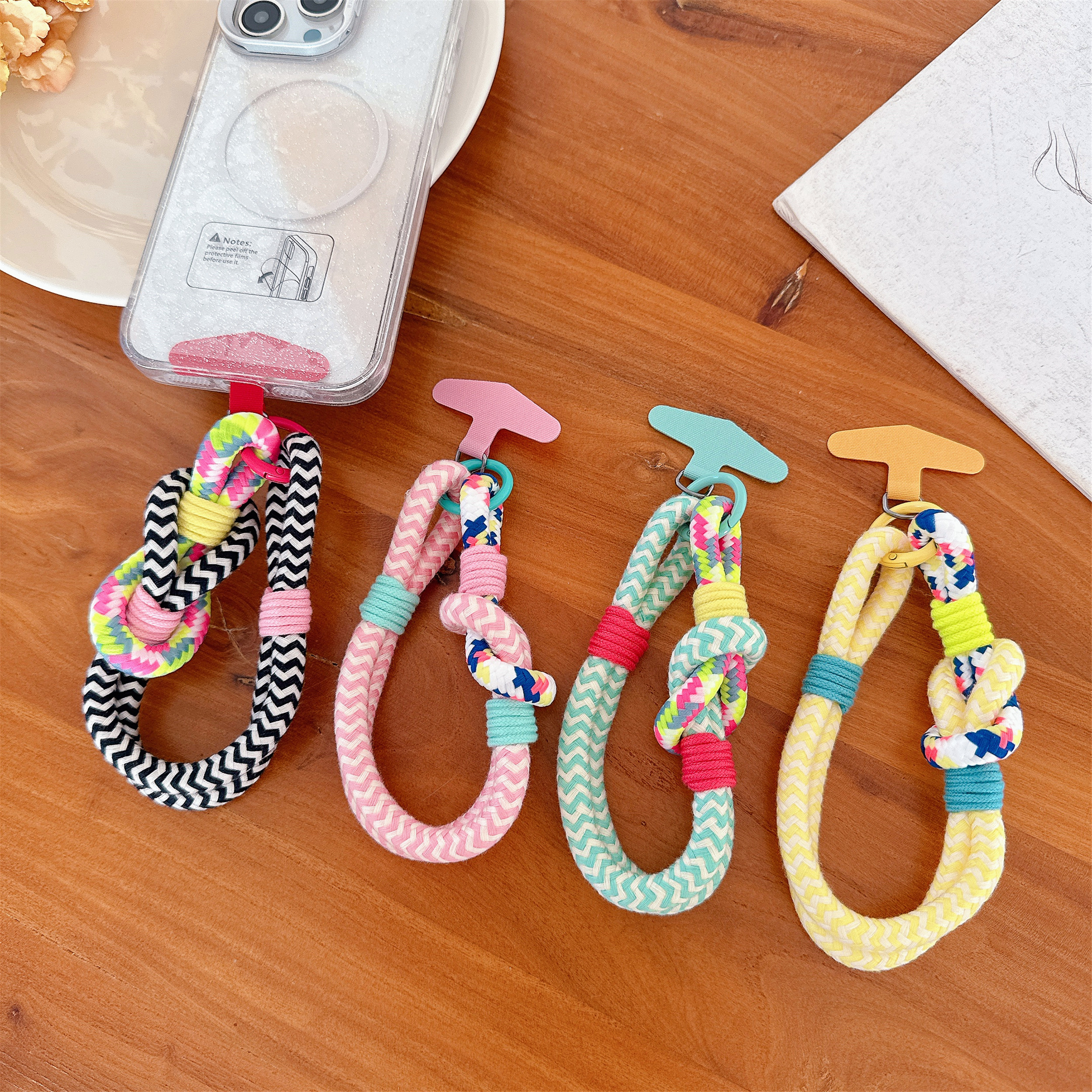 Phone Accessories Charms - Keychains Contrast Color Key Chain Accessories