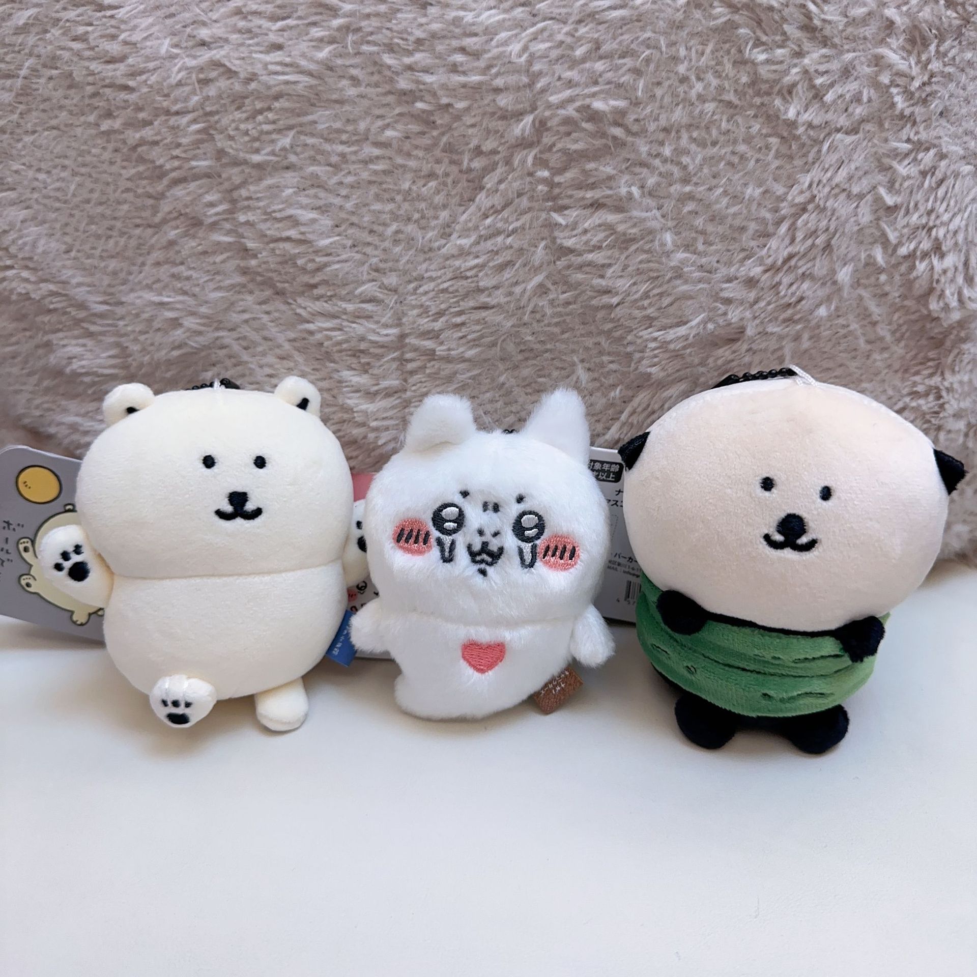 Phone Accessories Charms - Chiikawa Plush Keychain Cute Sea Otter