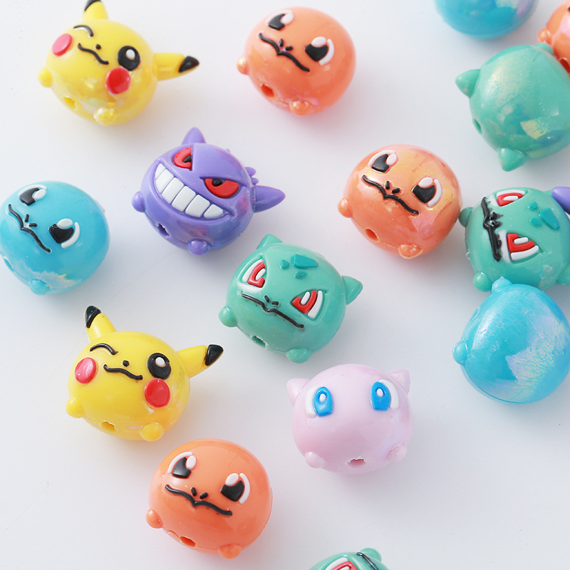 12pcs Pokémon Bead DIY Mobile  - Phone Accessories Doll reseña y precio
