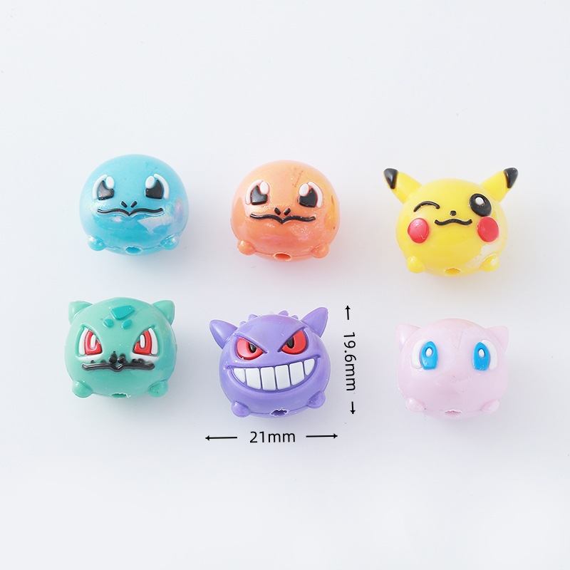 12pcs Pokémon Bead DIY Mobile  - Phone Accessories Doll reseña y precio