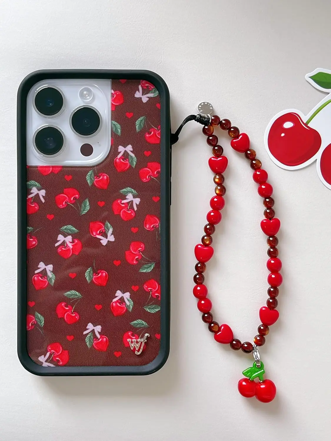 Cute Beaded Phone Charm Wrist  - Phone Accessories Images reseña y precio