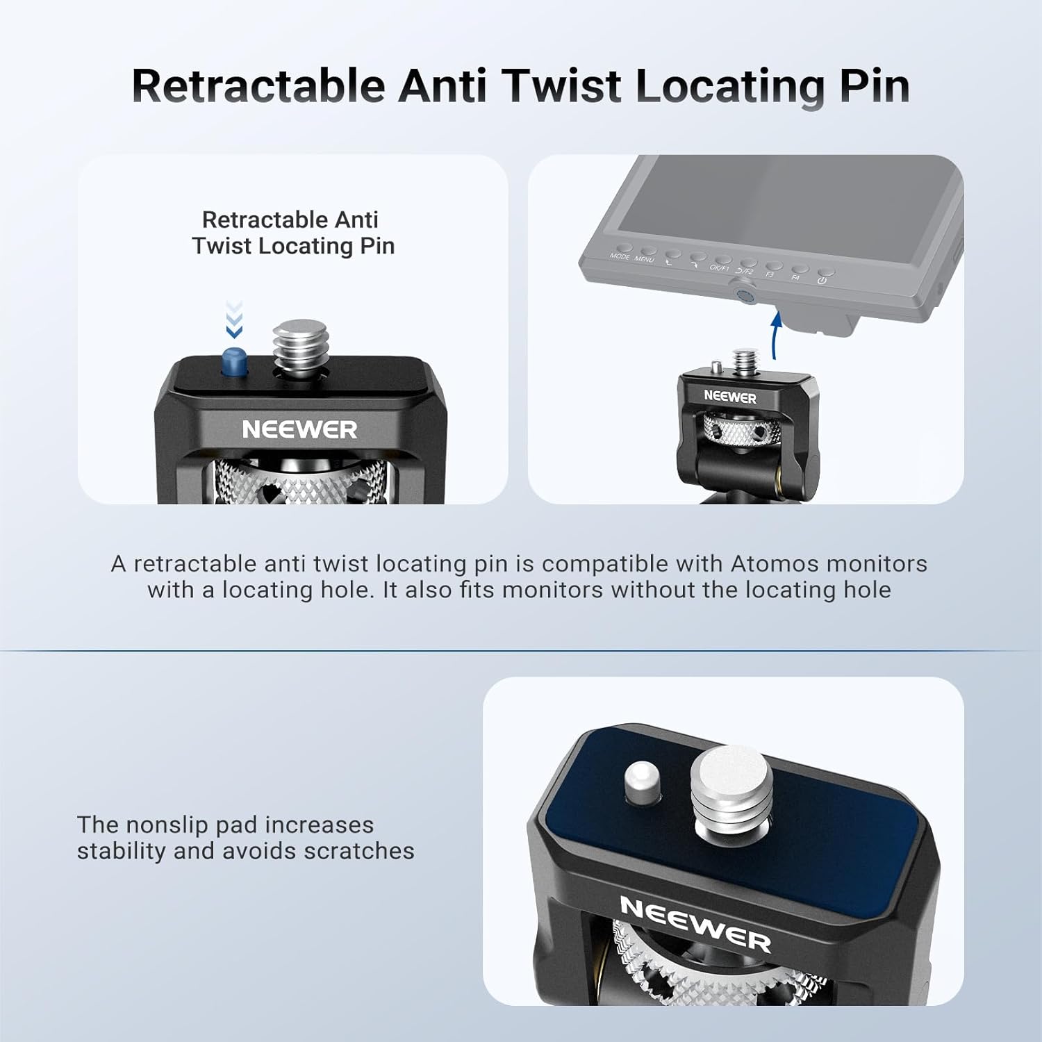 NEEWER Quick Release Monitor M - Phone Accessories Video reseña y precio