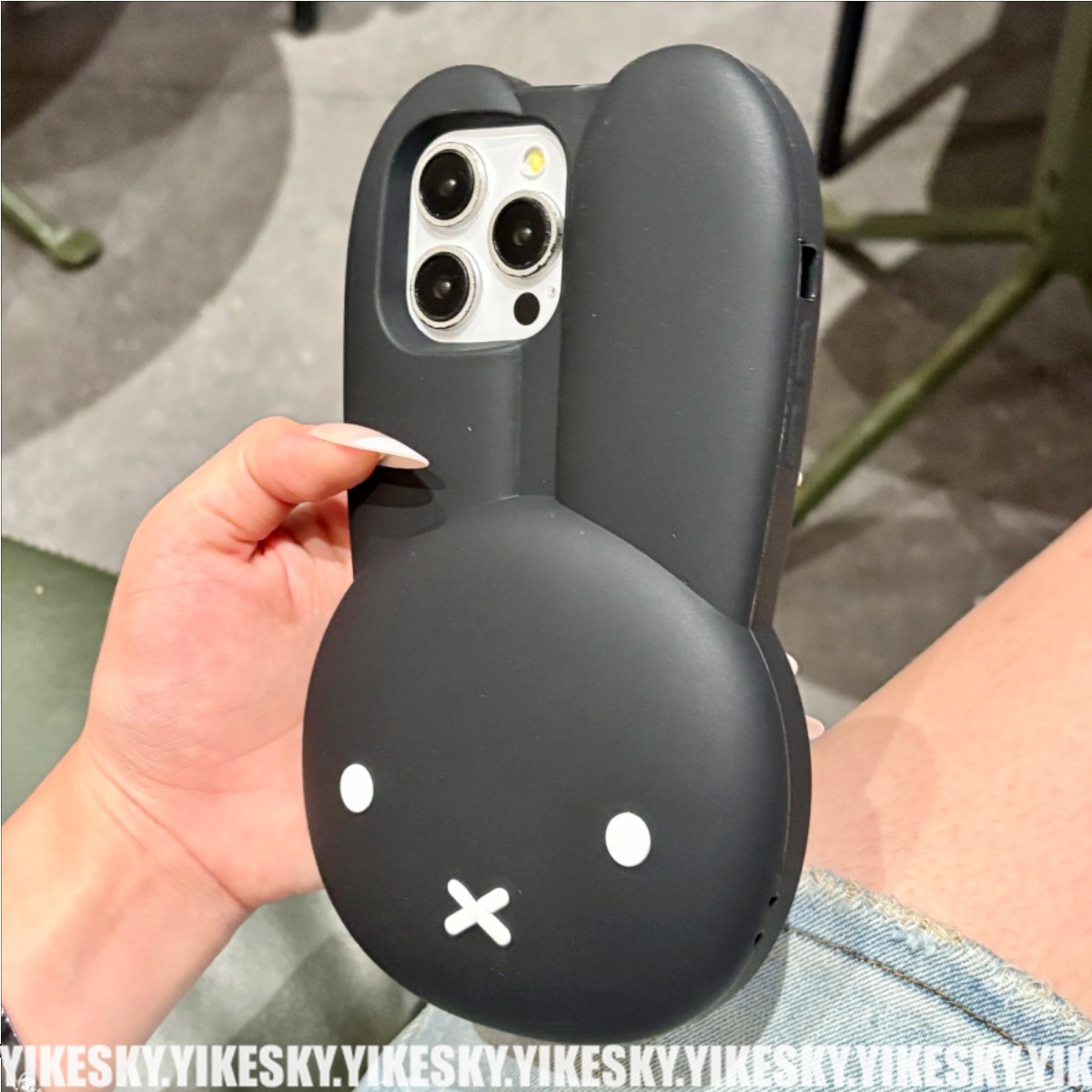 Miffy Rabbit Black Silicone Ph - Phone Accessories Images reseña y precio