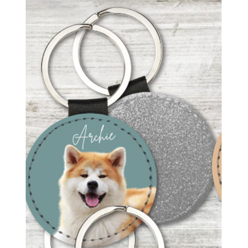 Custom Pet Photo Keychain Pers - Phone Accessories Charms reseña y precio