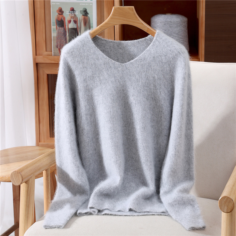 100% Mink Cashmere Sweater Wom - Phone Accessories On Top reseña y precio