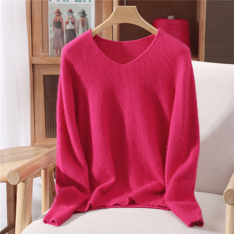 100% Mink Cashmere Sweater Wom - Phone Accessories On Top reseña y precio