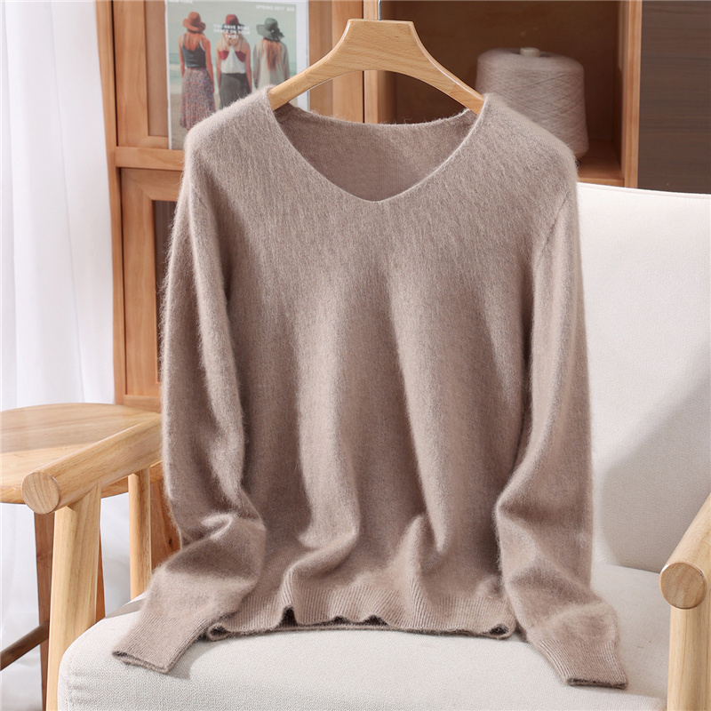 100% Mink Cashmere Sweater Wom - Phone Accessories On Top reseña y precio