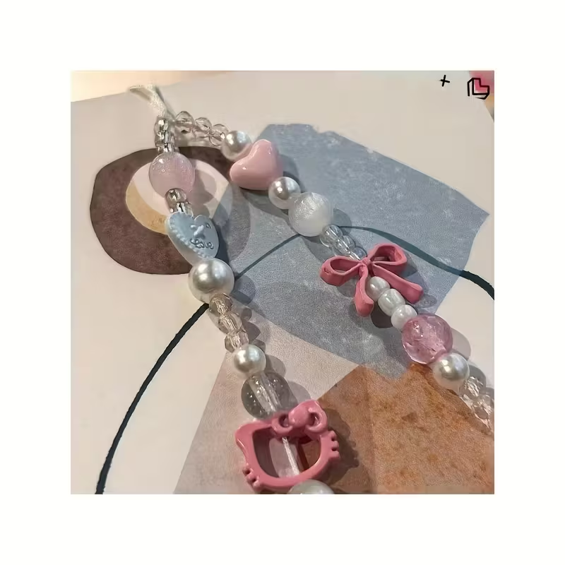 3D Pink Butterfly Flower Hello - Phone Accessories Charms reseña y precio