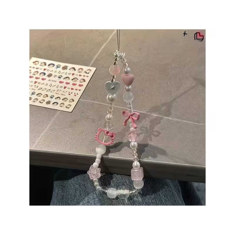 3D Pink Butterfly Flower Hello - Phone Accessories Charms reseña y precio