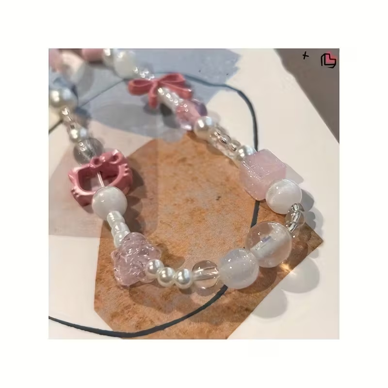 3D Pink Butterfly Flower Hello - Phone Accessories Charms reseña y precio