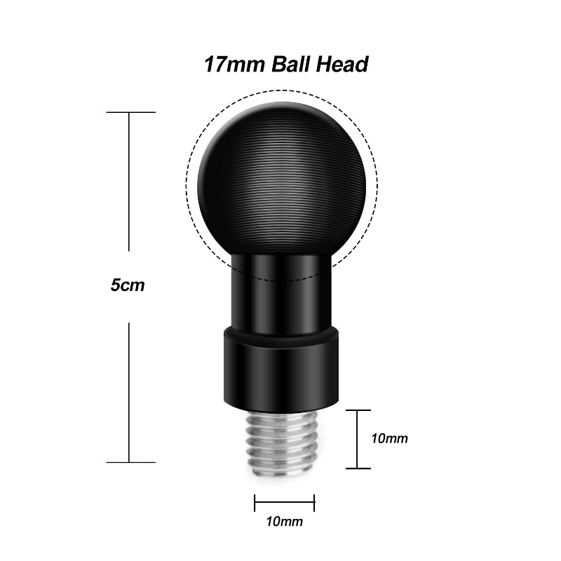 Aluminum 17mm Ball Head Adapte - Phone Accessories Video reseña y precio