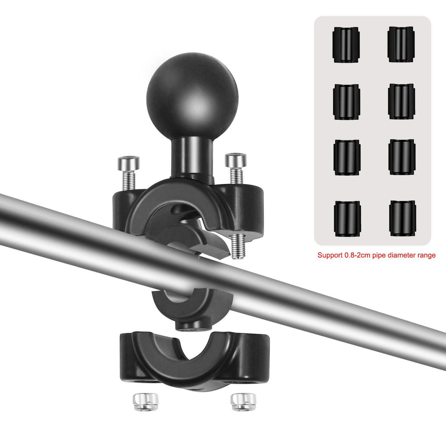 1“ Ball Head Motorcycle Bike R - Phone Accessories Video reseña y precio