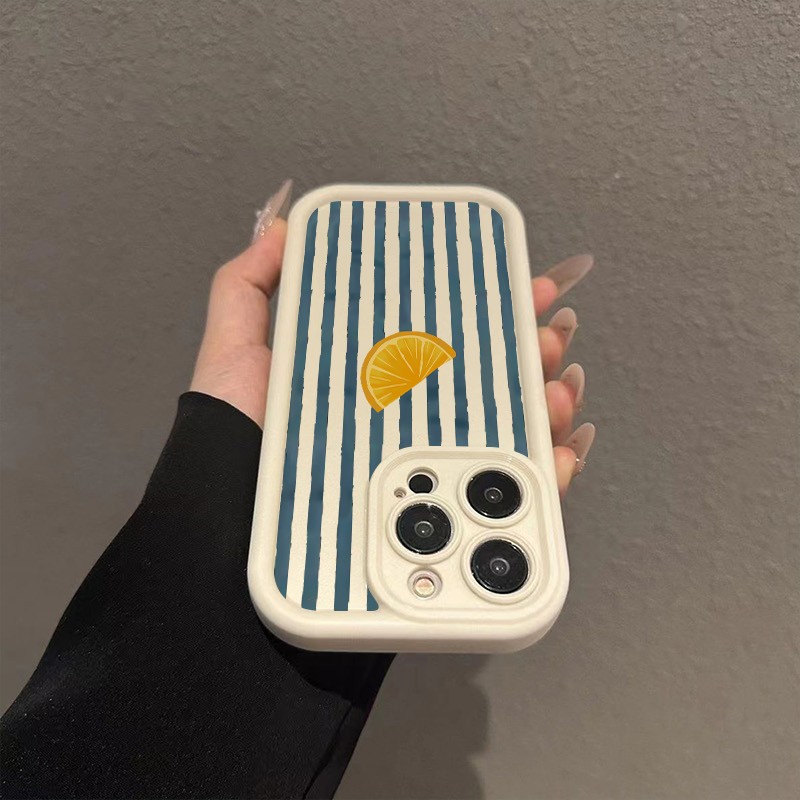 Striped Lemon Slice Pattern Ph - Xiaomi Phone Accessories reseña y precio