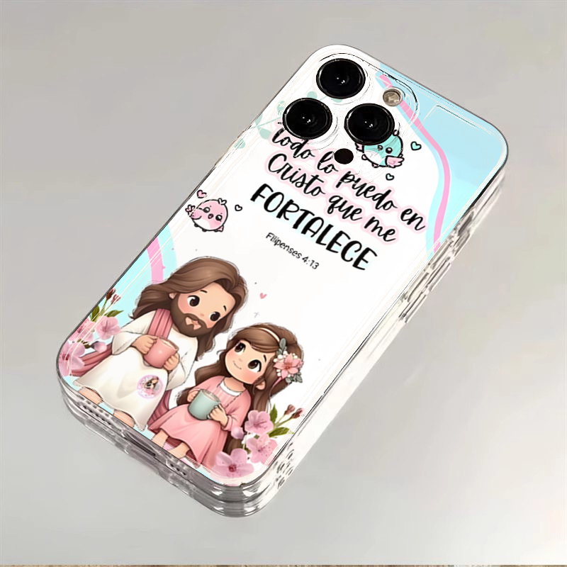 Cartoon Jesus And Me Bible Ver - Xiaomi Phone Accessories reseña y precio