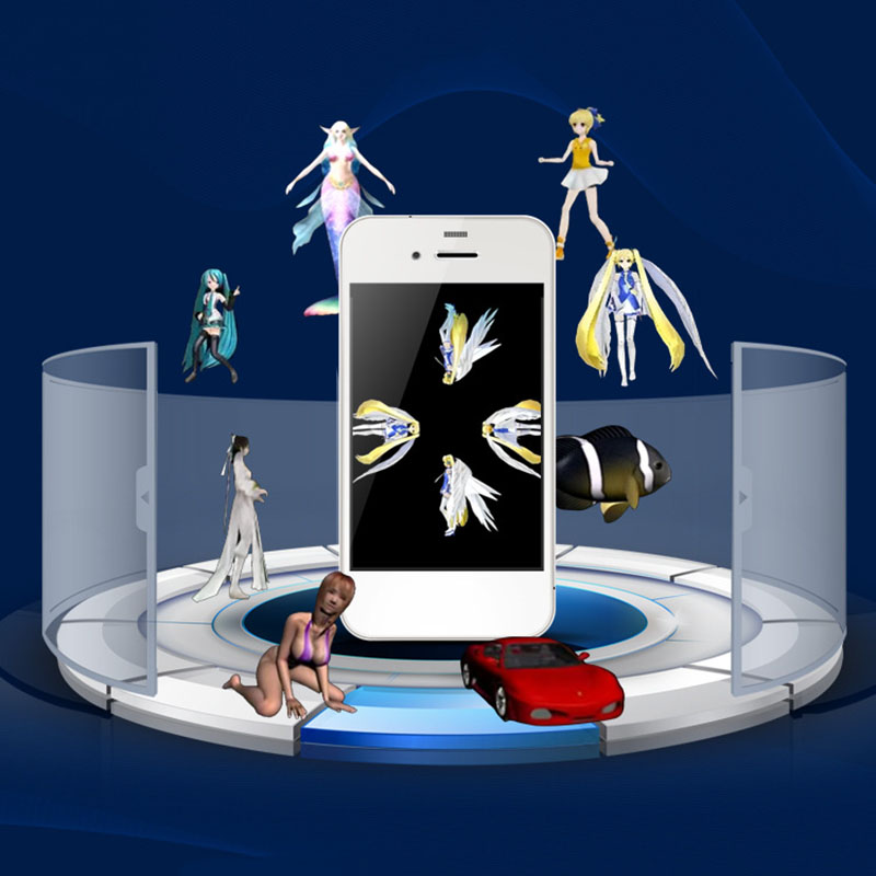 3D Holographic Projector Pyram - Phone Accessories Images reseña y precio
