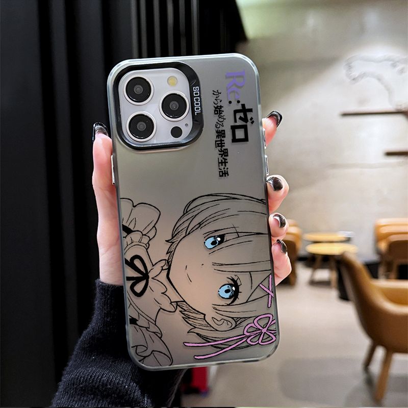 Lovely Cartoon Rem Emilia Phon - Xiaomi Phone Accessories reseña y precio
