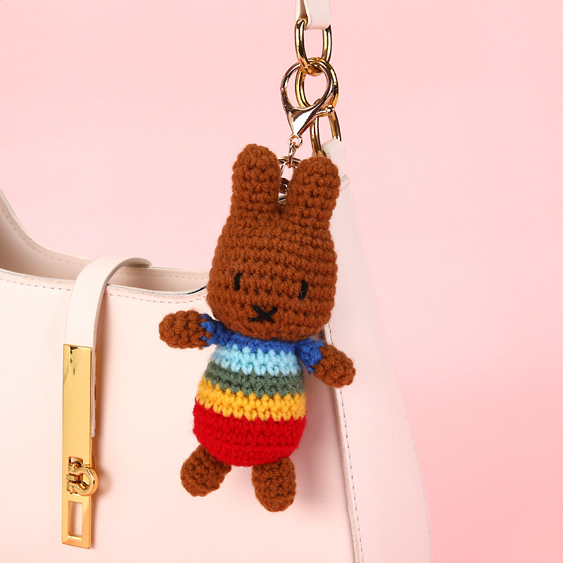 Kawaii Miffy Keychain Cartoon  - Phone Accessories Doll reseña y precio