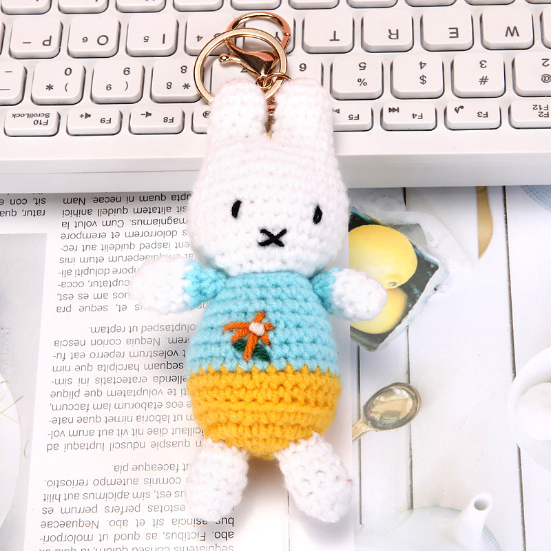 Kawaii Miffy Keychain Cartoon  - Phone Accessories Doll reseña y precio