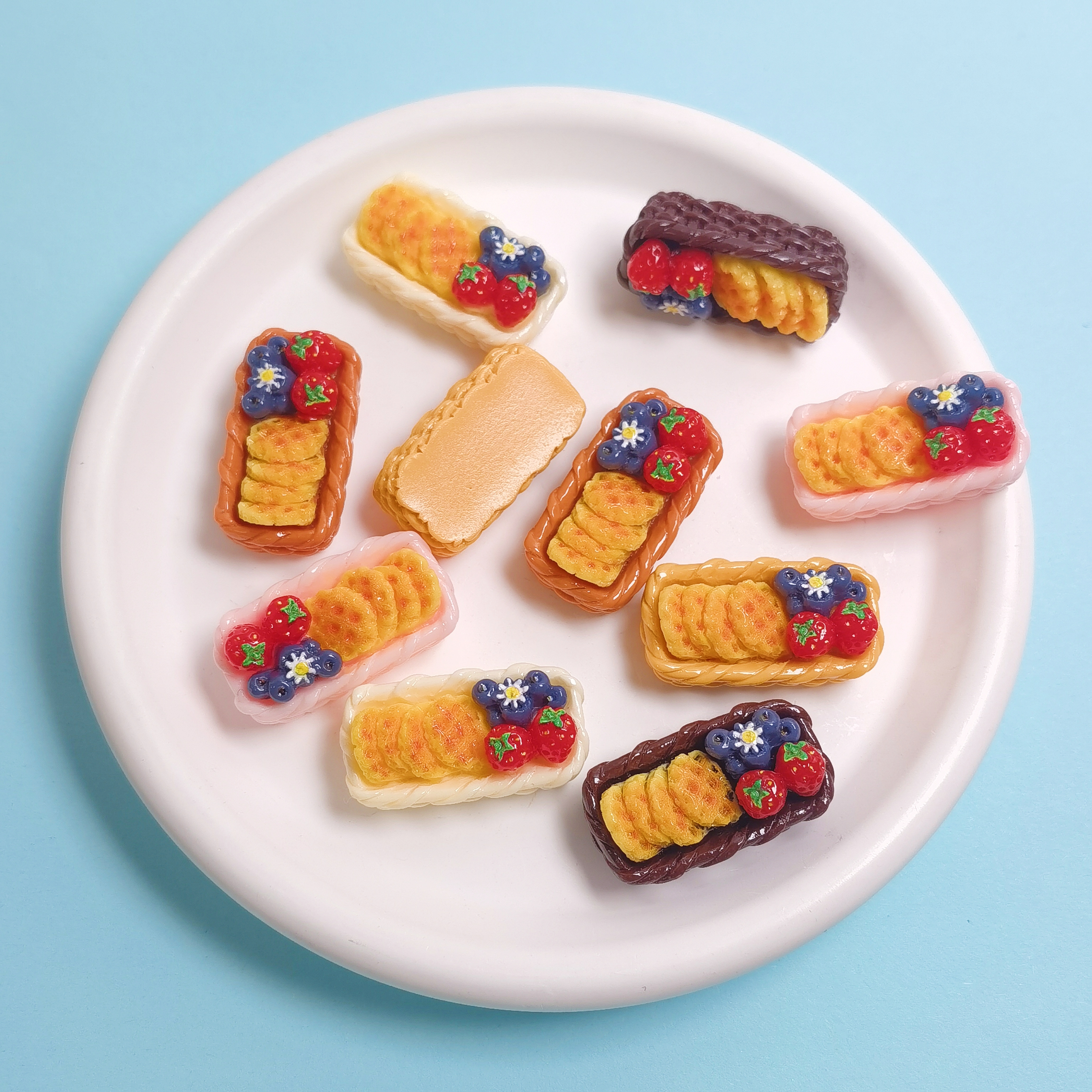 New Fruit Biscuits Basket Resi - Phone Accessories Doll reseña y precio