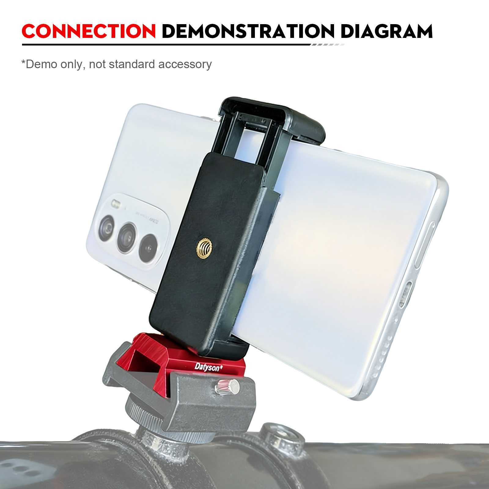 Datyson Telescope Phone Adapte - Phone Accessories Video reseña y precio