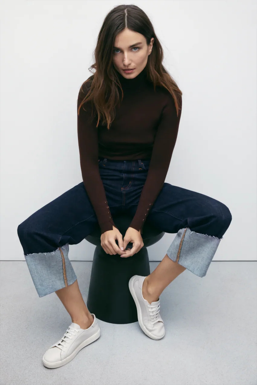 Bla High Collar Knitted Sweate - Phone Accessories On Top reseña y precio