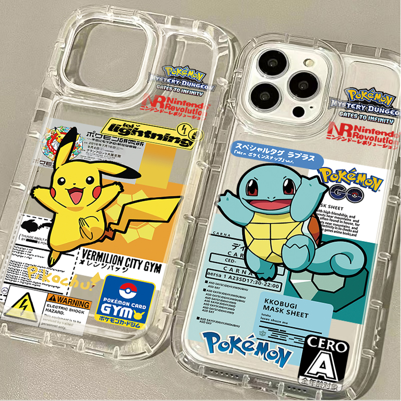 P-Pokemon Cool Pikachu Squirtl - Xiaomi Phone Accessories reseña y precio