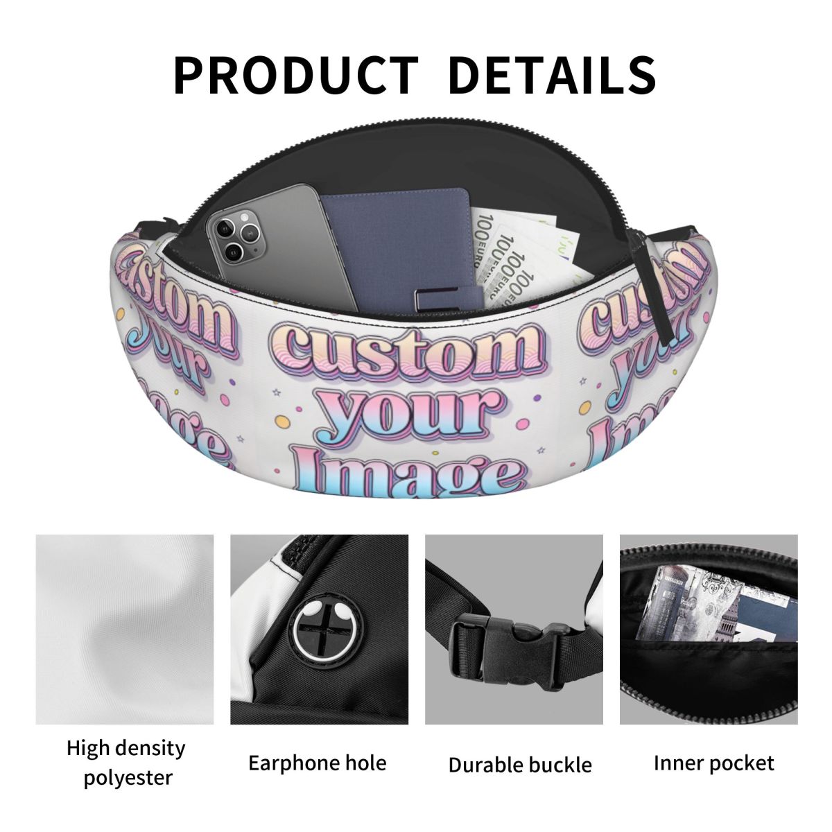 Custom Your Photo Logo Text Fa - Phone Accessories Images reseña y precio
