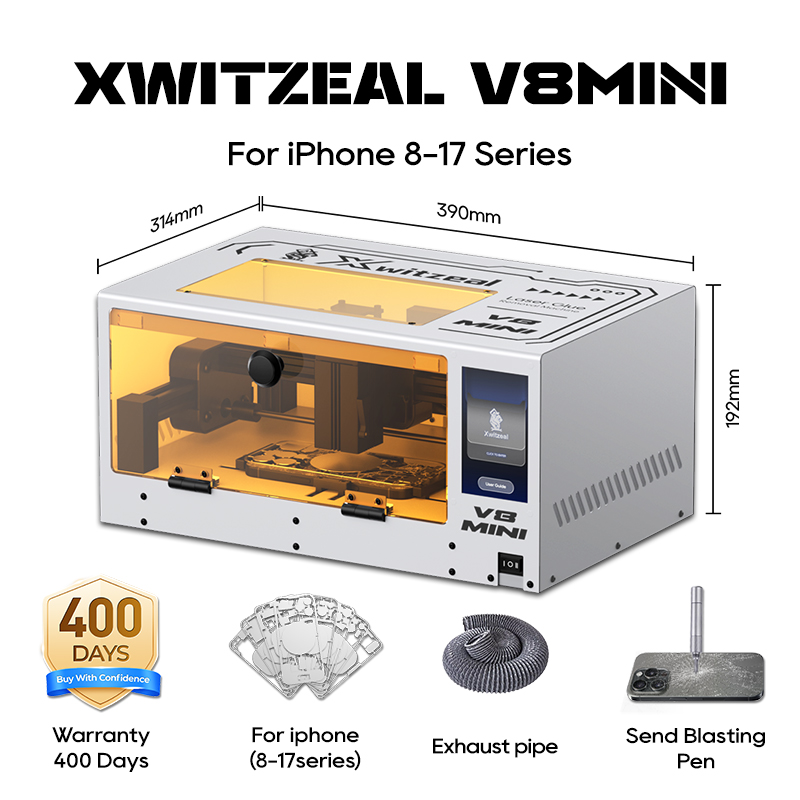 Xwitzeal® V8 MINI Laser Glue R - Phone Accessories Repair reseña y precio