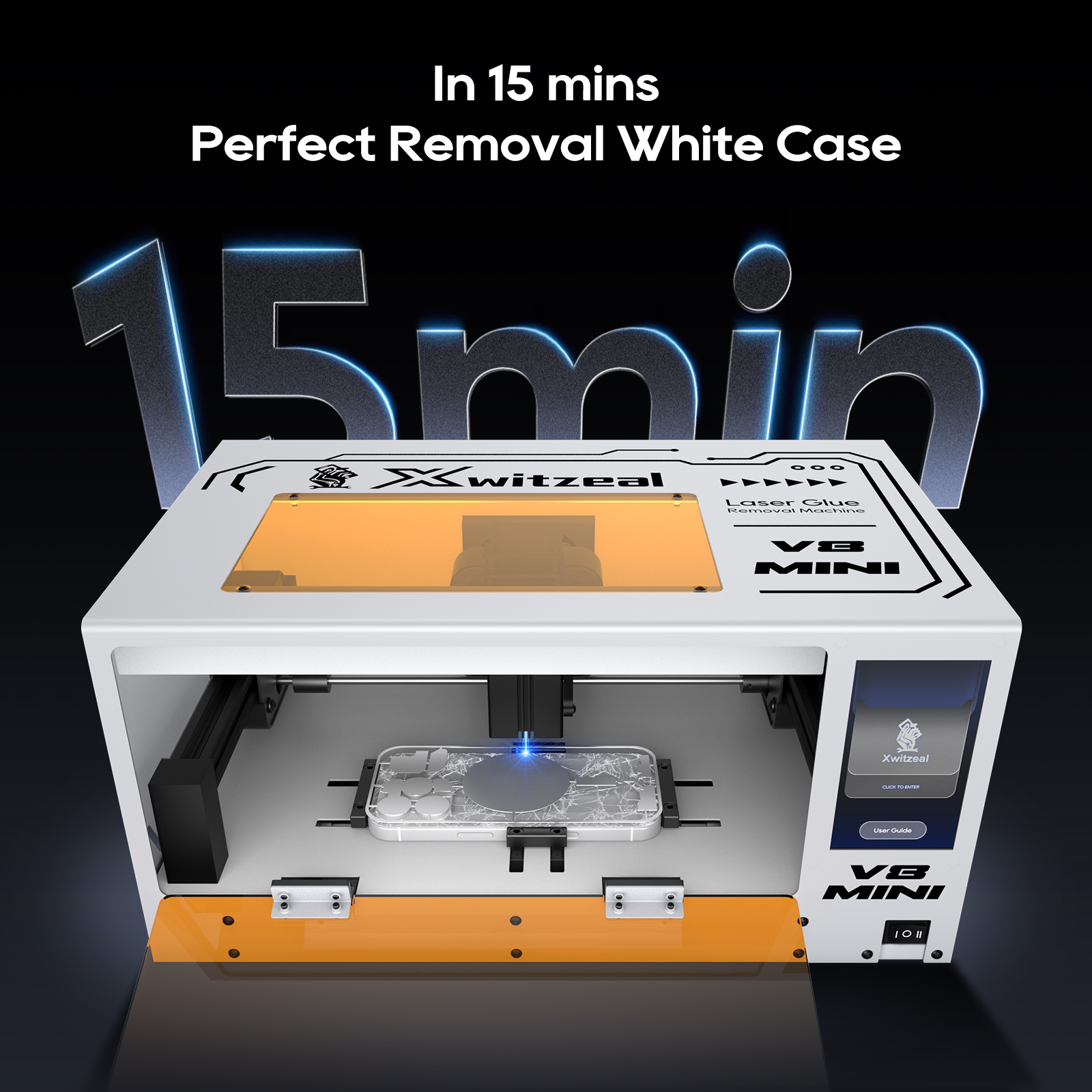 Xwitzeal® V8 MINI Laser Glue R - Phone Accessories Repair reseña y precio