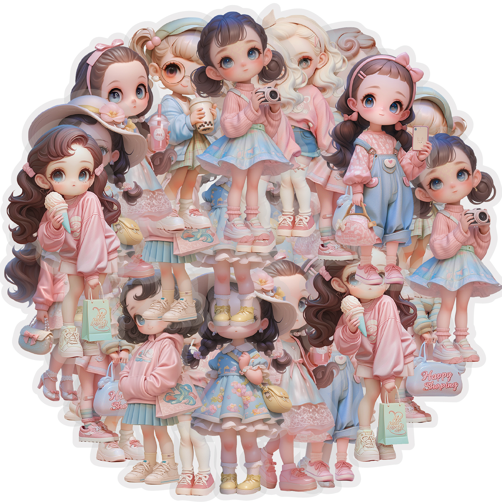 Etori Life 10Pcs Sweet Macaron - Phone Accessories Doll reseña y precio