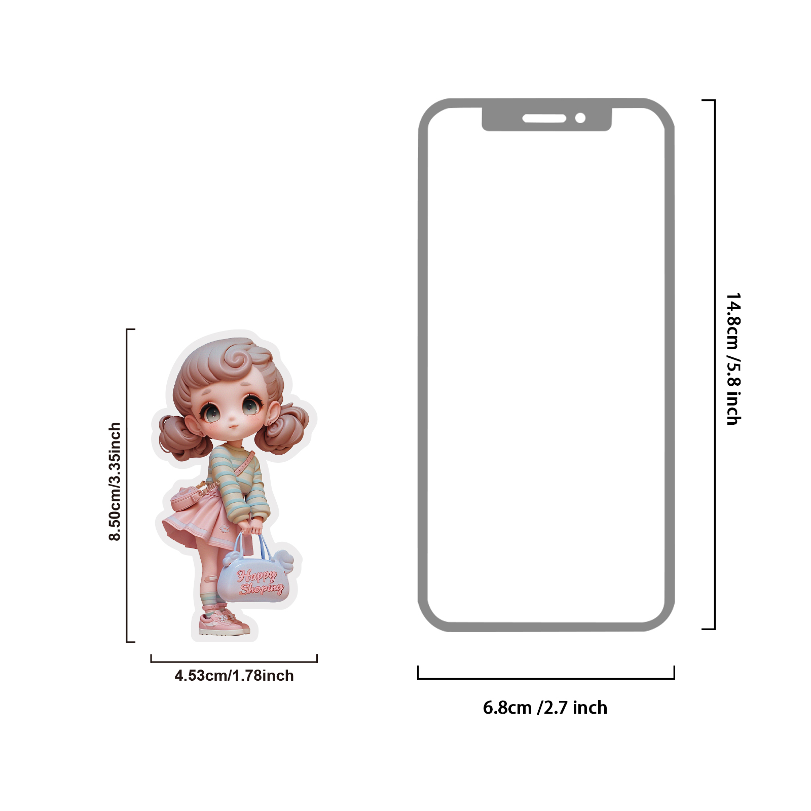 Etori Life 10Pcs Sweet Macaron - Phone Accessories Doll reseña y precio