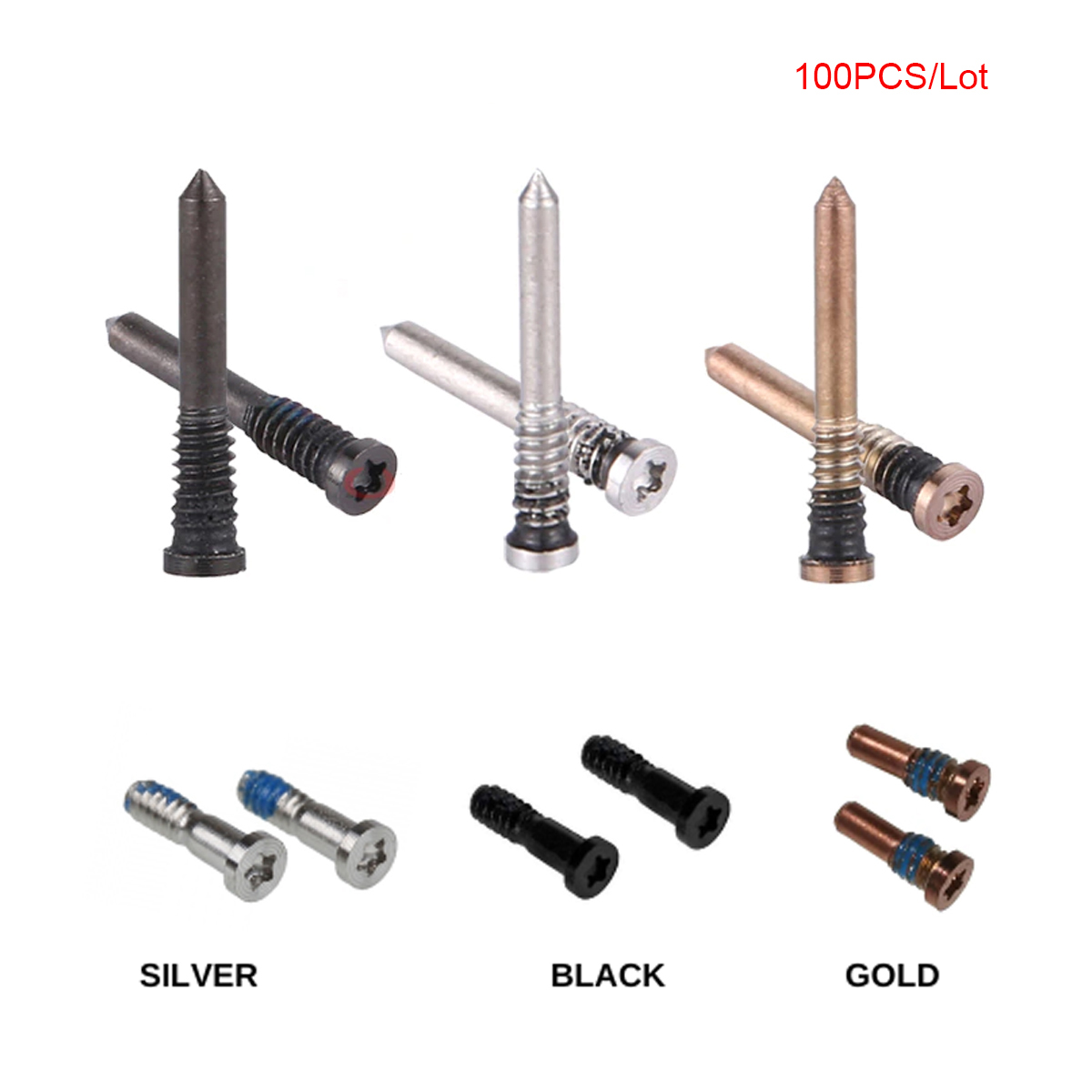 100pcs Bottom Pentalobe Screws - Phone Accessories Repair reseña y precio