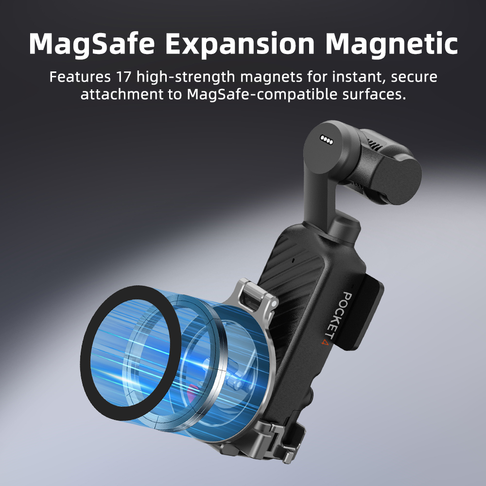 BRDRC Pocket 4 Magnetic Mount  - Phone Accessories Video reseña y precio