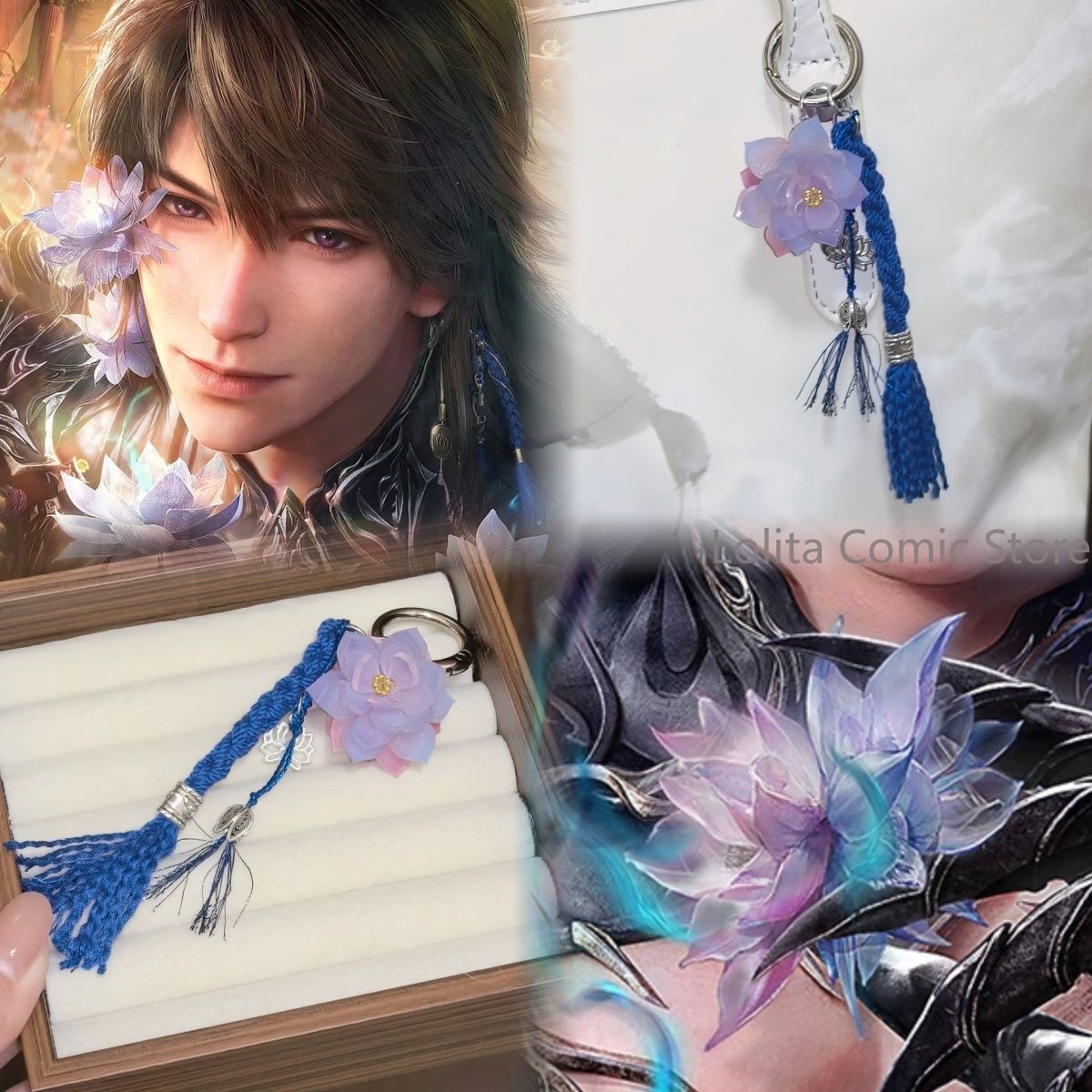 Anime Love and Deepspace Caleb - Phone Accessories Charms reseña y precio