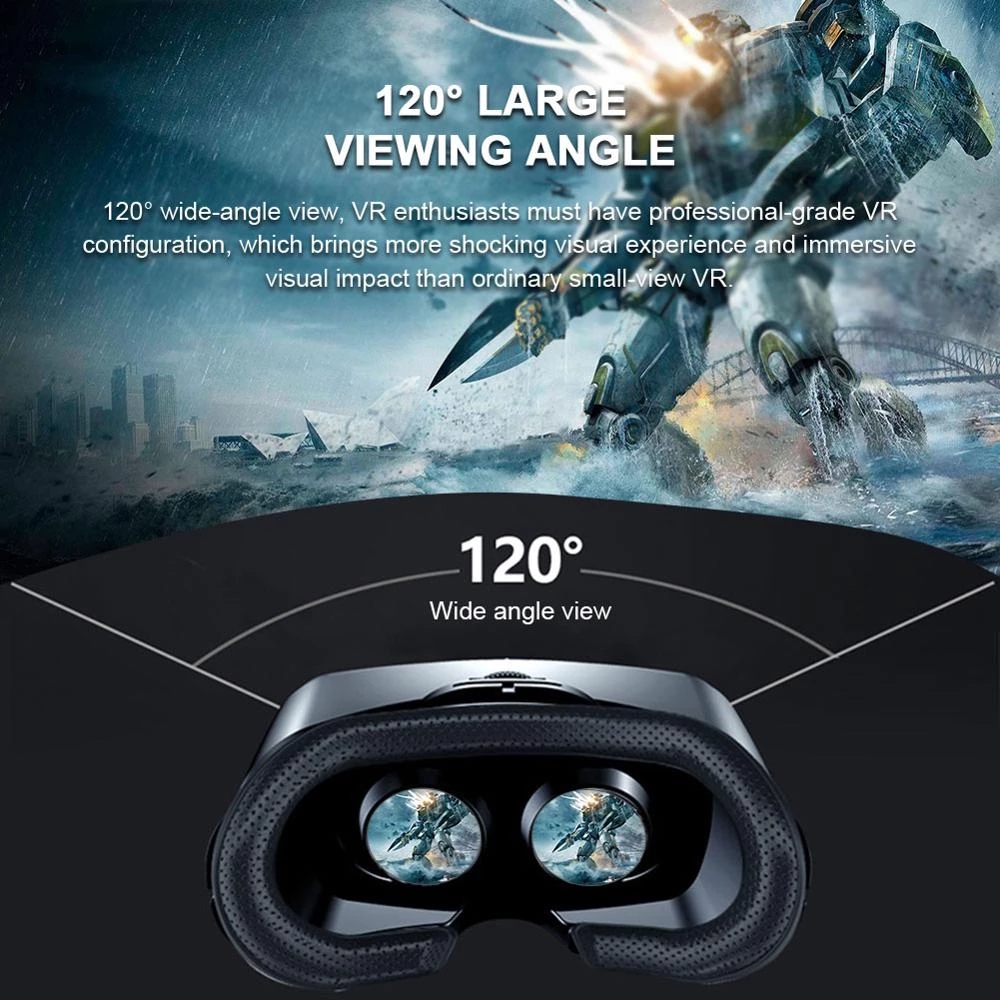 VRG Pro Virtual Reality VR Gla - Phone Accessories Video reseña y precio