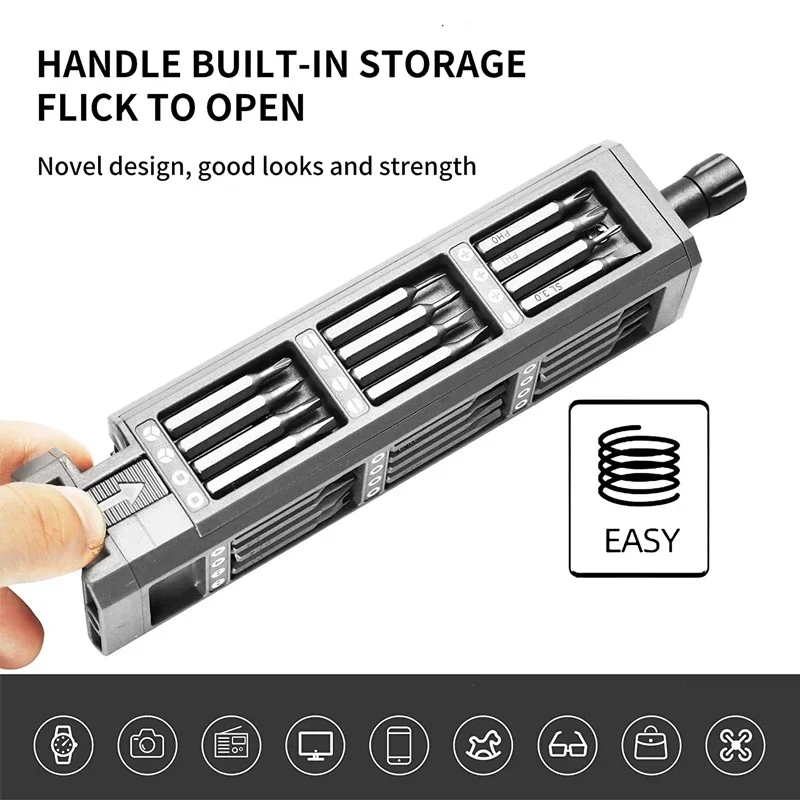Precision Screwdriver Set 30 3 - Phone Accessories Repair reseña y precio