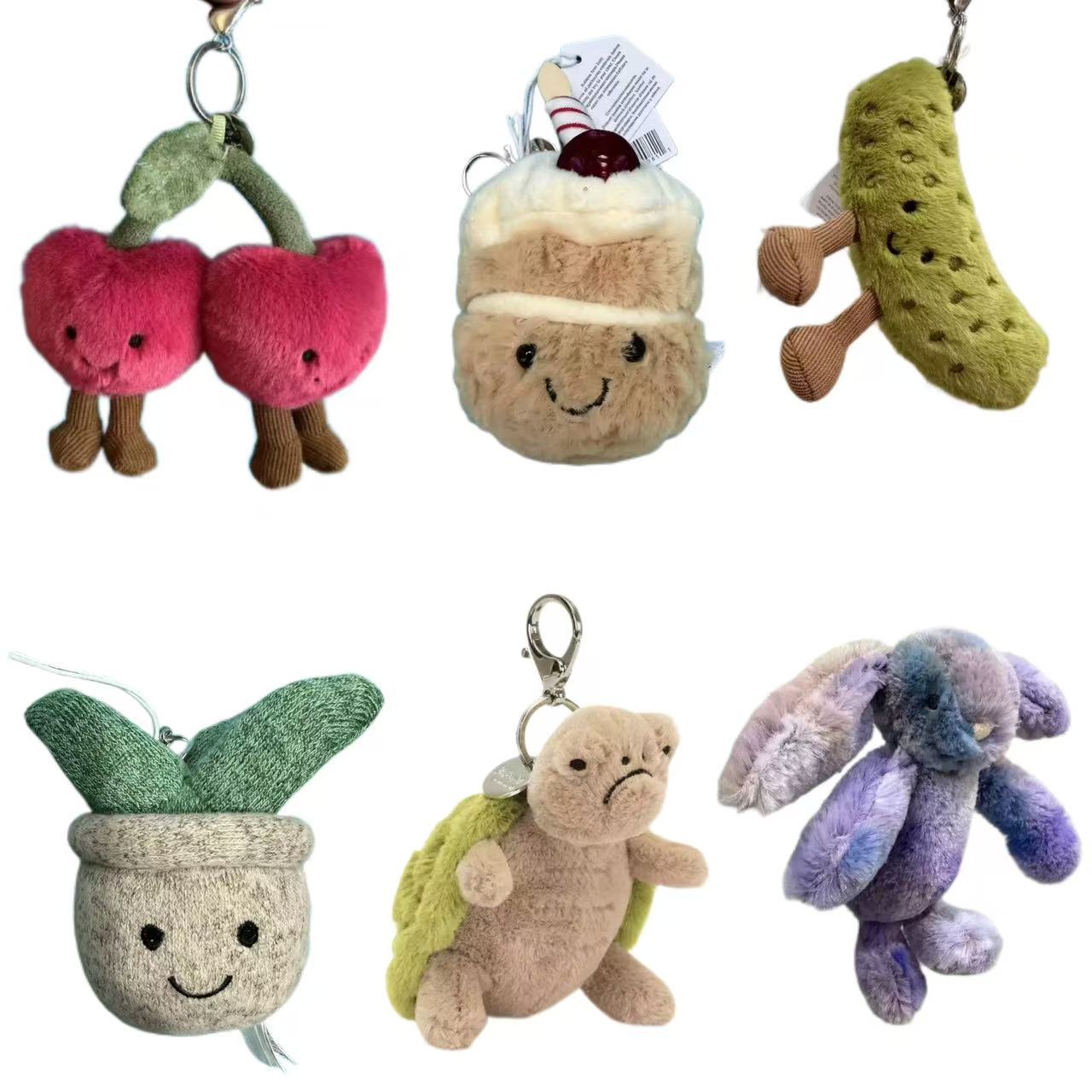 New JA brand plush toy keychai - Phone Accessories Charms reseña y precio