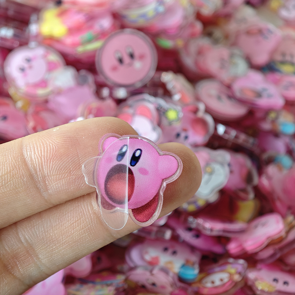 50pcs/set Anime Kirby Resin DI - Phone Accessories Images reseña y precio
