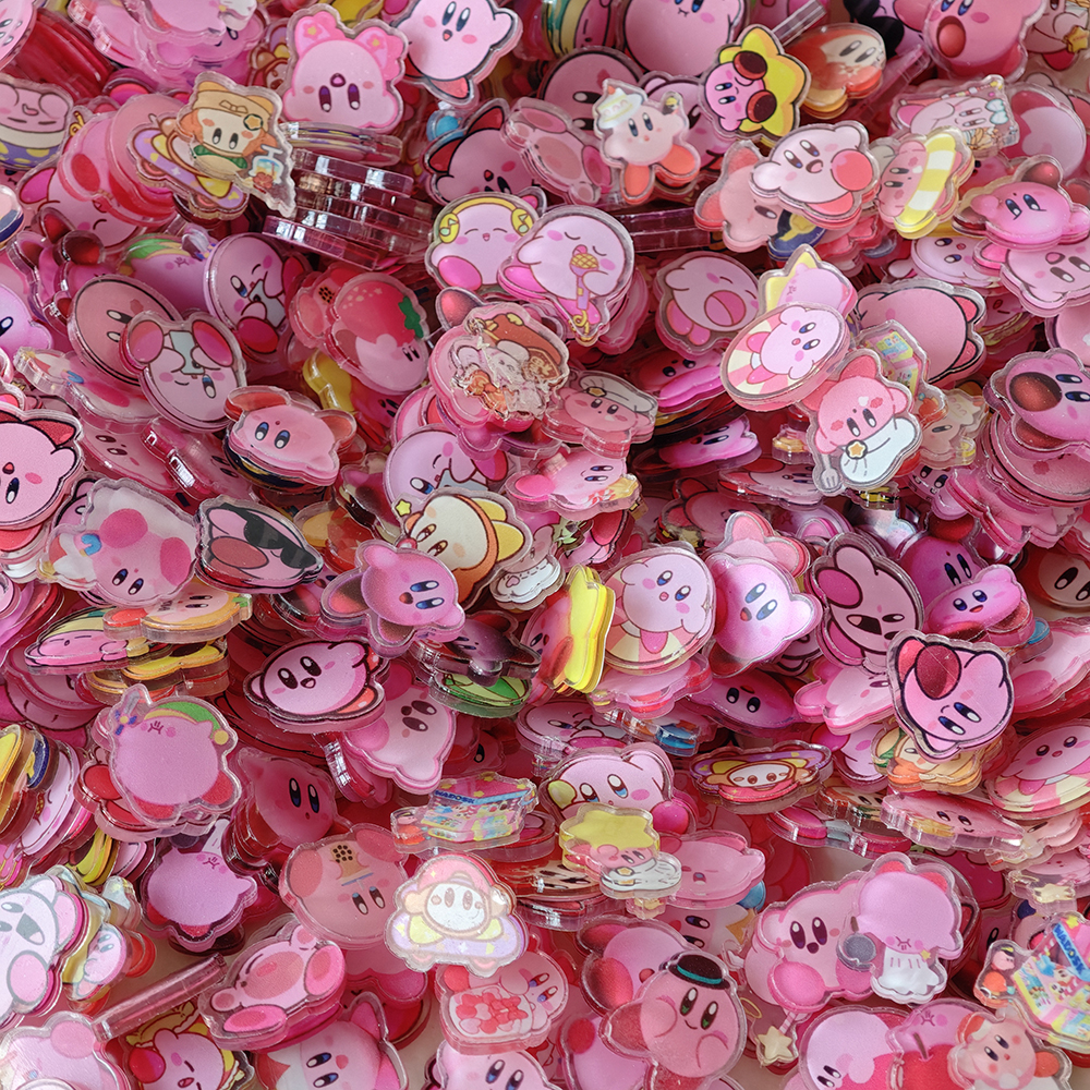 50pcs/set Anime Kirby Resin DI - Phone Accessories Images reseña y precio