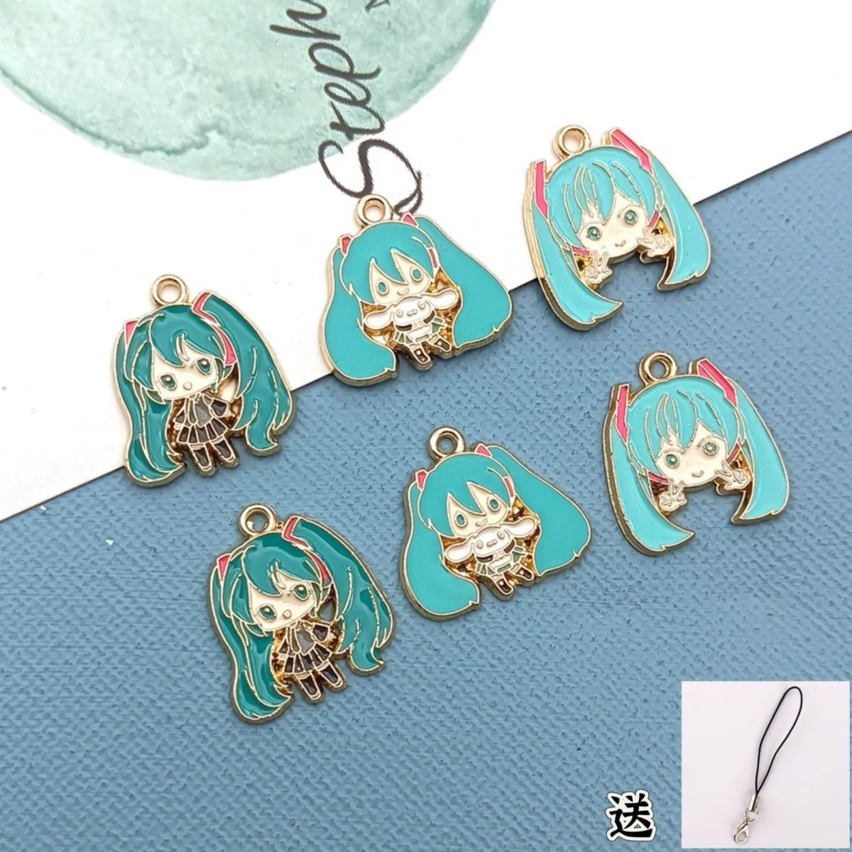 Hatsune Miku peripherals, cute - Phone Accessories Doll reseña y precio