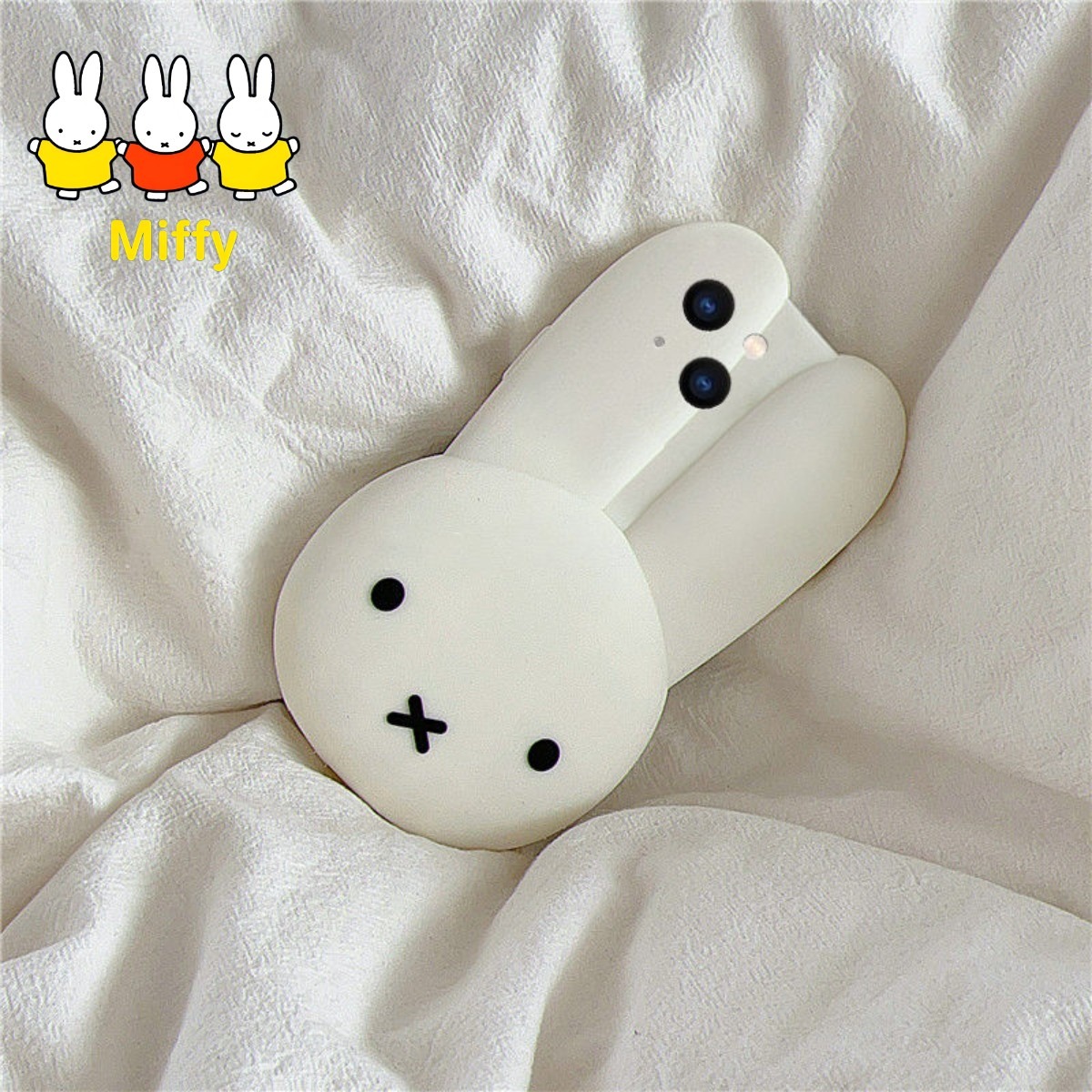 Miffy Rabbit White Silicone Ph - Phone Accessories Images reseña y precio