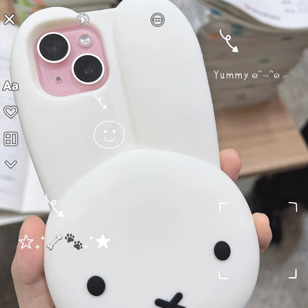 Miffy Rabbit White Silicone Ph - Phone Accessories Images reseña y precio