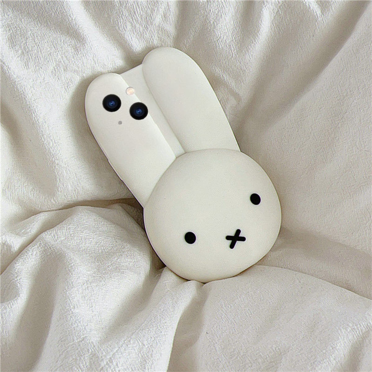 Miffy Rabbit White Silicone Ph - Phone Accessories Images reseña y precio